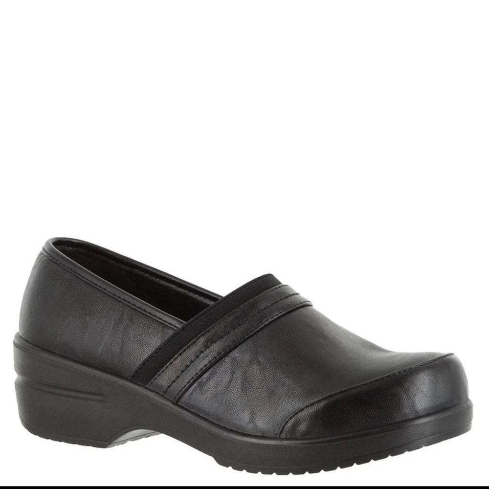 Easy Street Origin - Womens 8 Black Slip on Medium, Light Weight, Comfortable